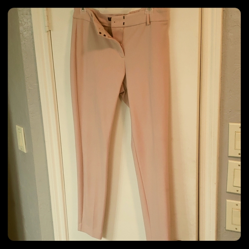 Express light pink pants